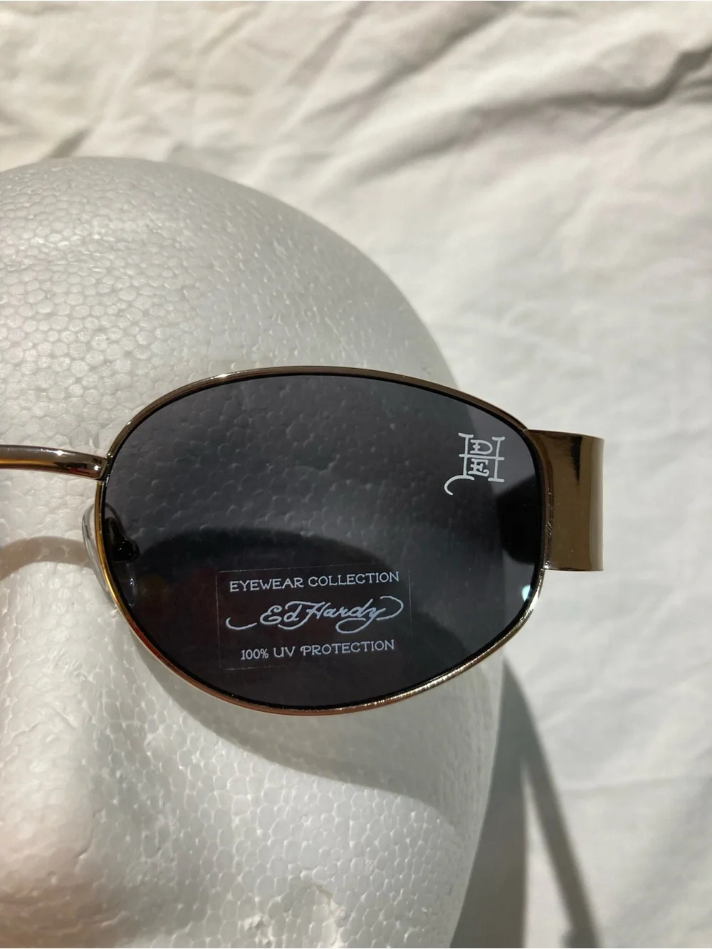 Ed Hardy Sunglasses with Lilly Pulitzer Hardshell case. NWT!